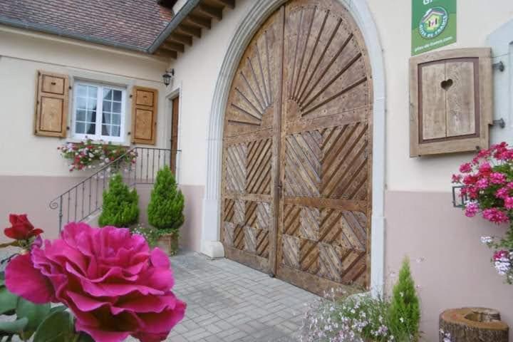 Gites Les Cocottes Zellwiller 外观 照片